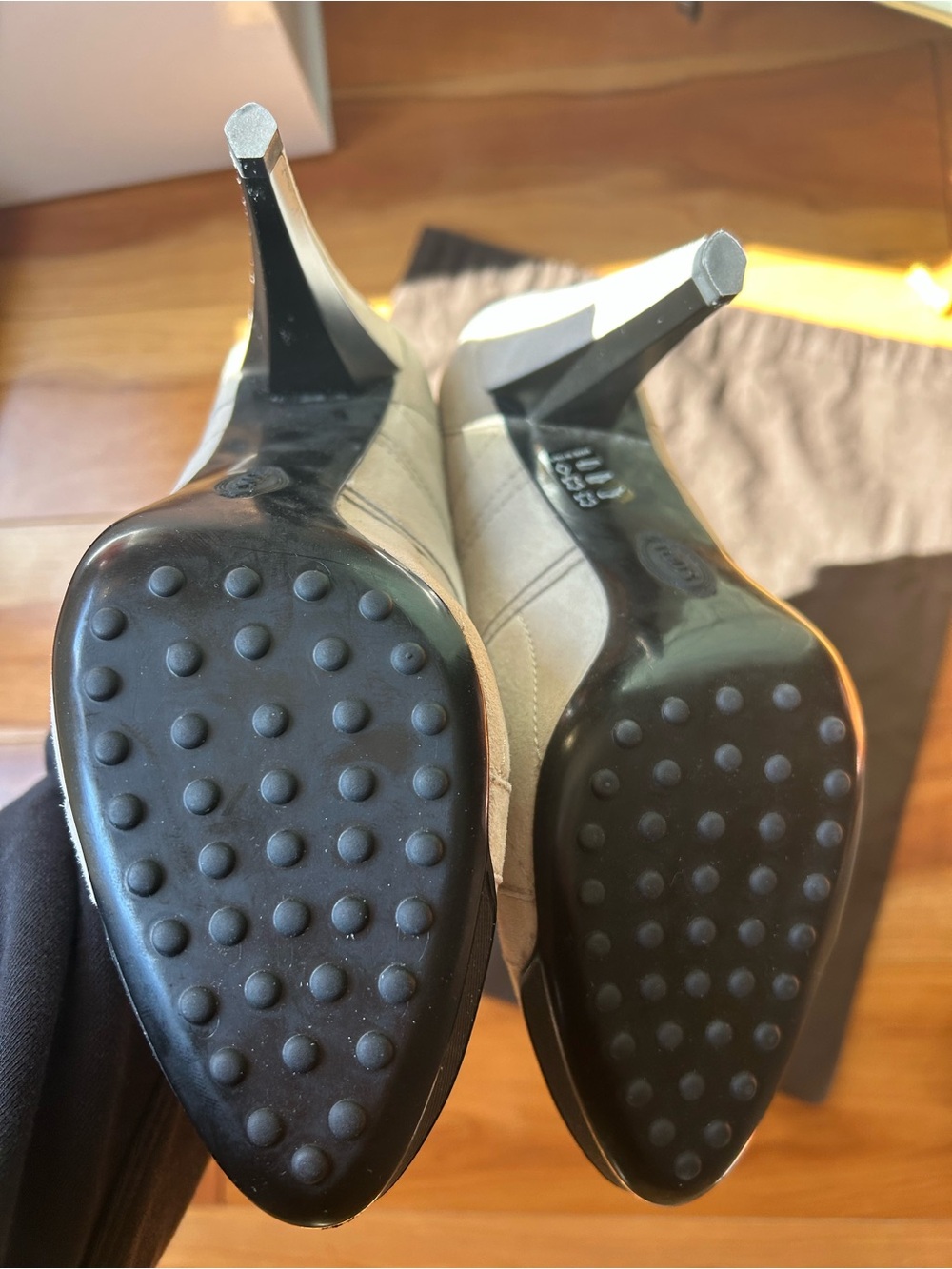 Tod’s Leather Lace-Up Ankle Boots - Picture 7 of 16